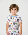 God Says I Am Soccer Bamboo Two Piece Short Sleeve Shorts Pajama Set