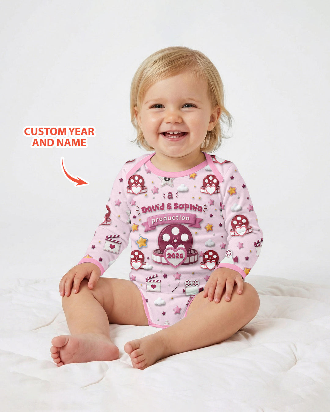 Movie Clapper Bamboo Bodysuit