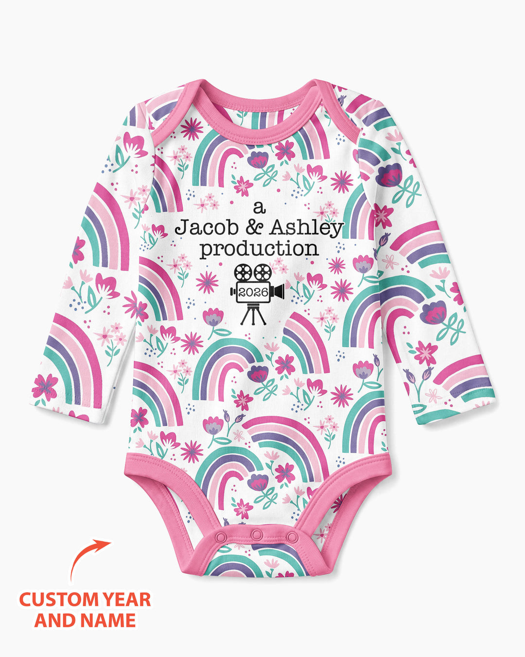 Baby Coming Soon Bamboo Bodysuit