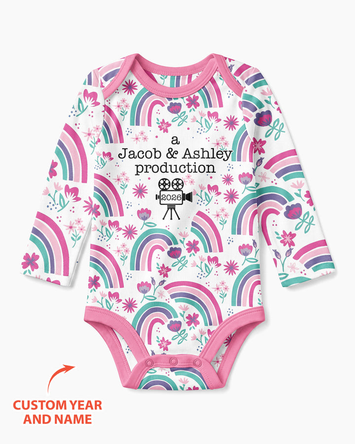 Baby Coming Soon Bamboo Bodysuit