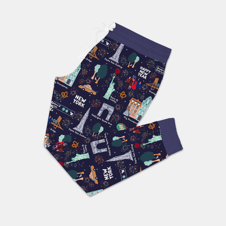 New York New Year Eve Bamboo Women Pajama Set