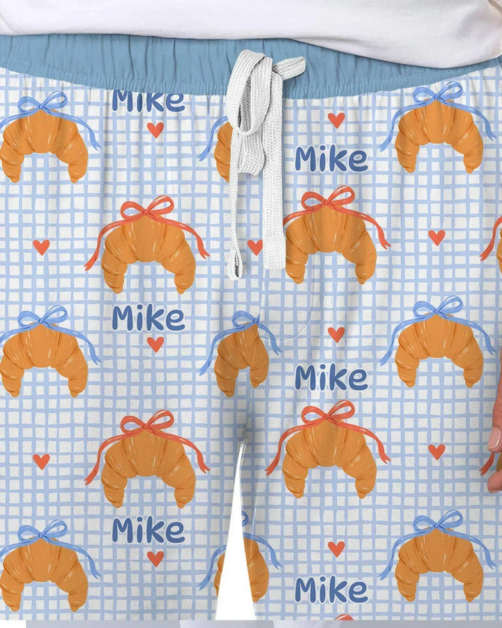 Breakfast Love Family Matching Bamboo Men's Pajama Set