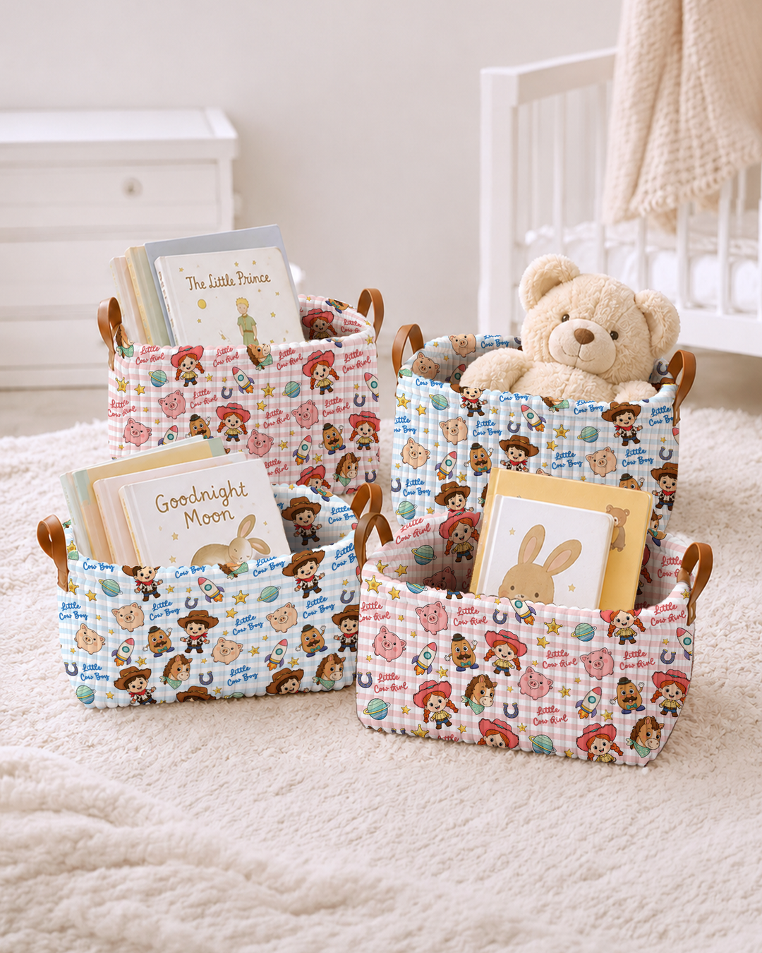 Cowbaby Space Shower Basket