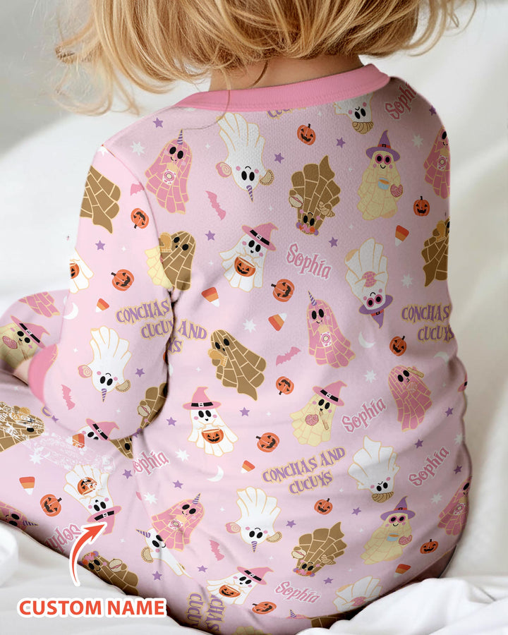 Pantasmas Mexican Halloween Custom Name Bamboo Convertible Zippy