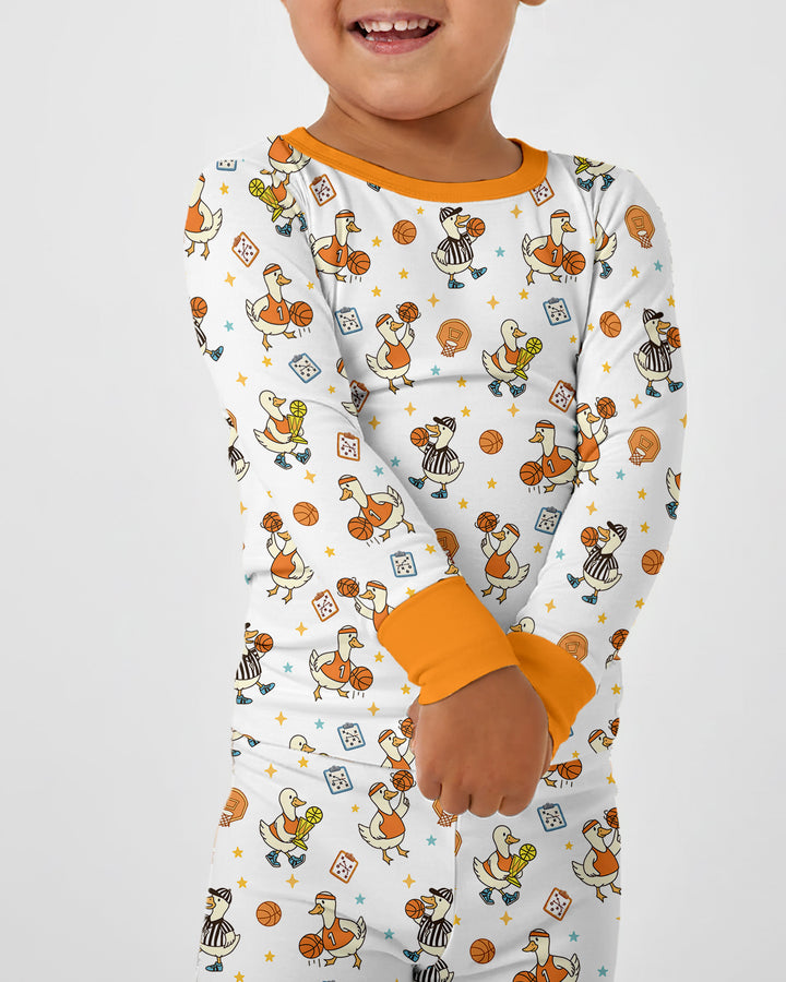 Template Bamboo Two Piece Long Sleeve Pyjamas Set