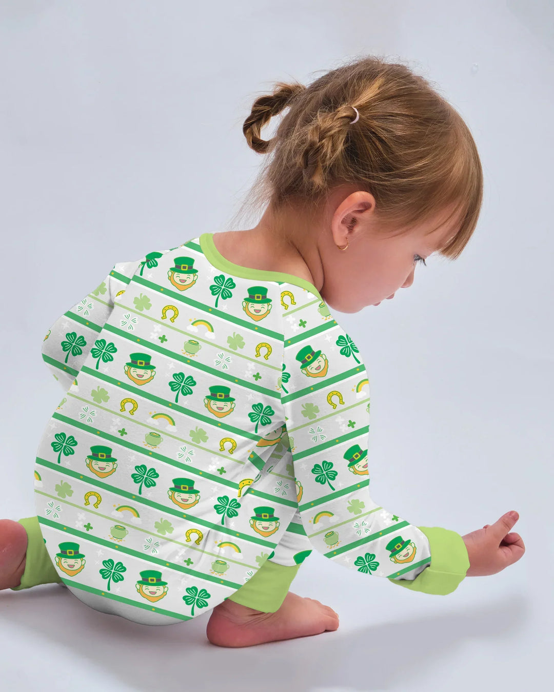 Happy Saint Patrick's Day Bamboo Convertible Zippy