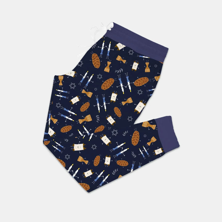 Shabbat Shalom Family Matching Custom Bamboo Women Pajama Set