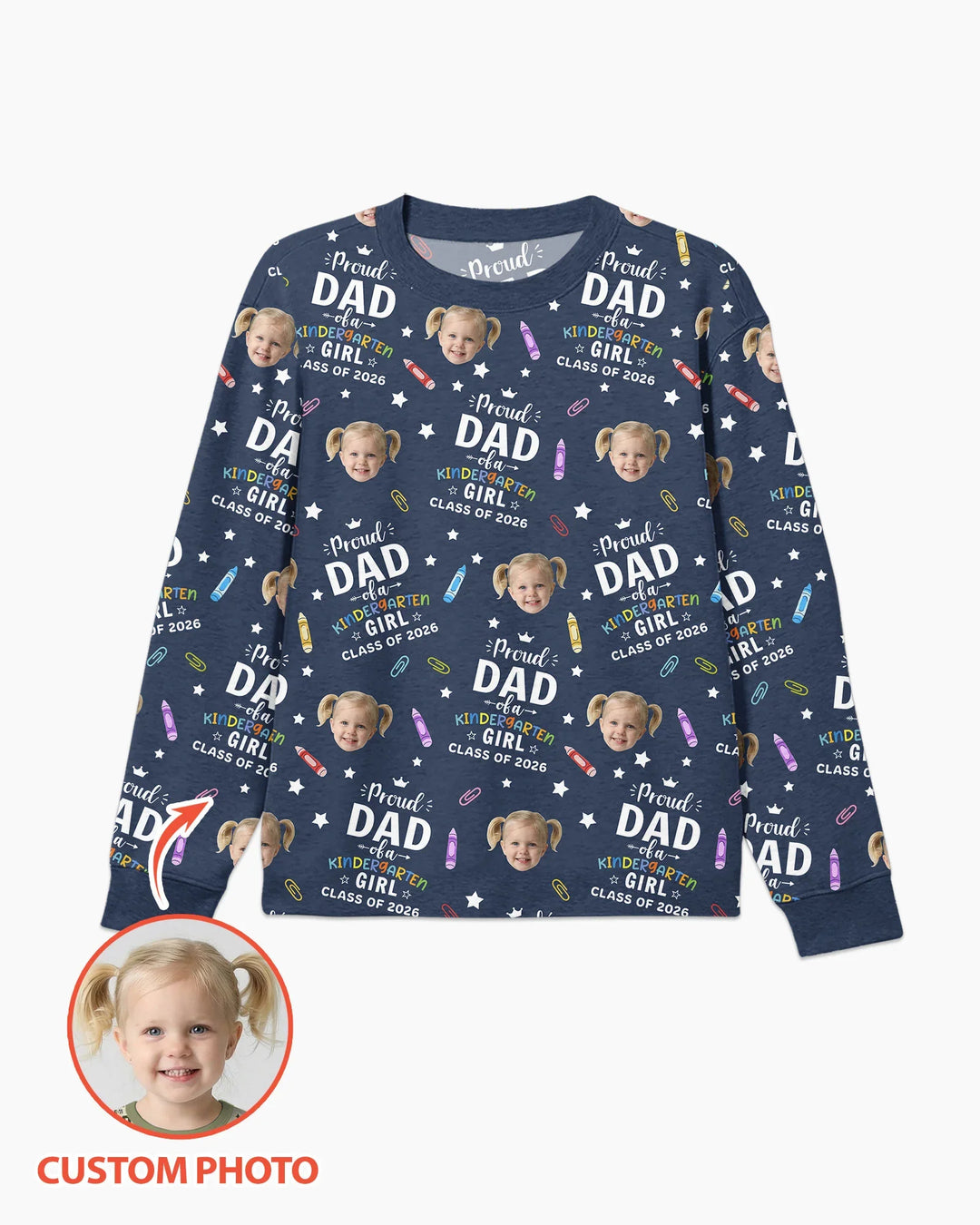 Proud Dad Mom Of Class Of 2026 Bamboo Men's Pajama Set