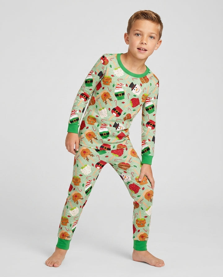 Template Bamboo Two Piece Long Sleeve Pyjamas Set