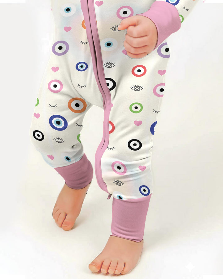 Evil Eye Bamboo Convertible Zippy