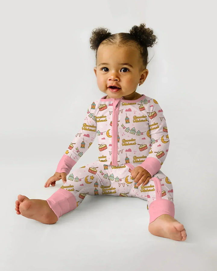Ramadan Mubarak Bamboo Convertible Zippy