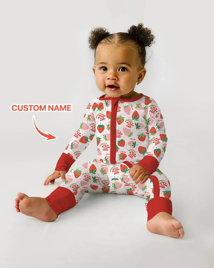 I Can Do All Things Through Christ Bamboo Convertible Zippy