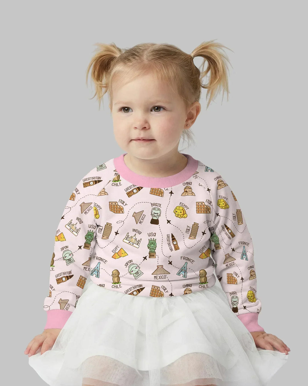 Kawaii World Tour Bamboo Crewneck Sweatshirt