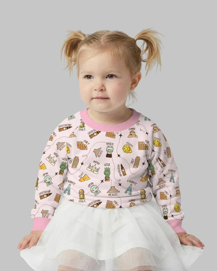Kawaii World Tour Bamboo Crewneck Sweatshirt