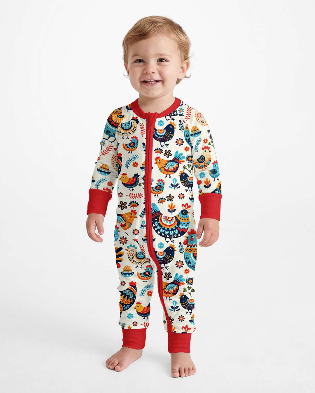 Pioneer Chickens And Roosters  Bamboo Convertible Zippy
