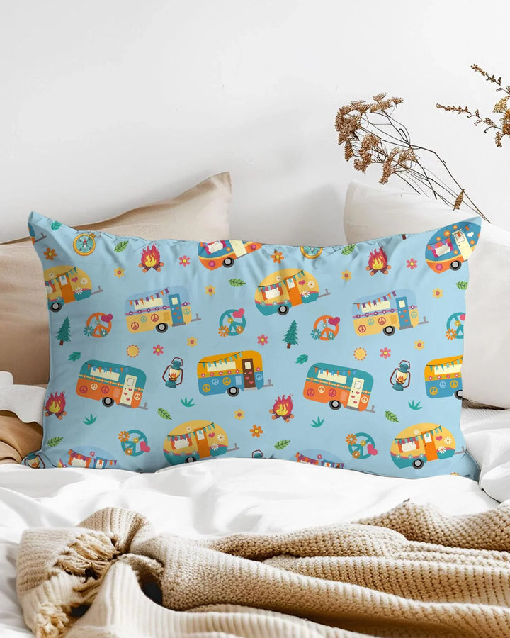 Happy Little Camper Bamboo Pillow Case