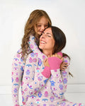 Hamsa Heart Guardians Family Matching Bamboo Women Pajama Set