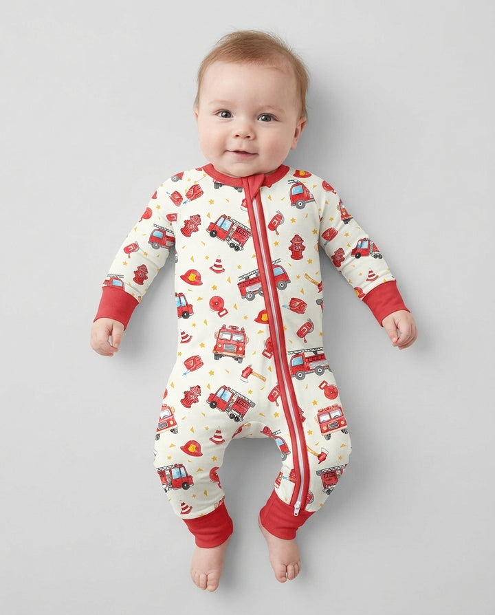 Fire Truck Bamboo Convertible Zippy