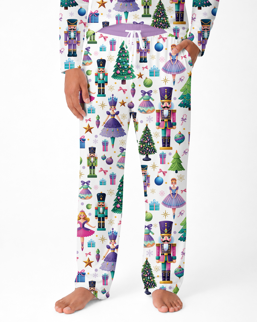 Nutcracker Wonderland Bamboo Men's Pajama Set