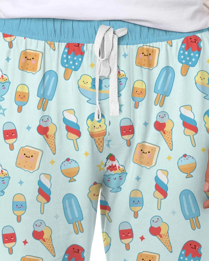 American Ice cream Bamboo Men's Pajama Set