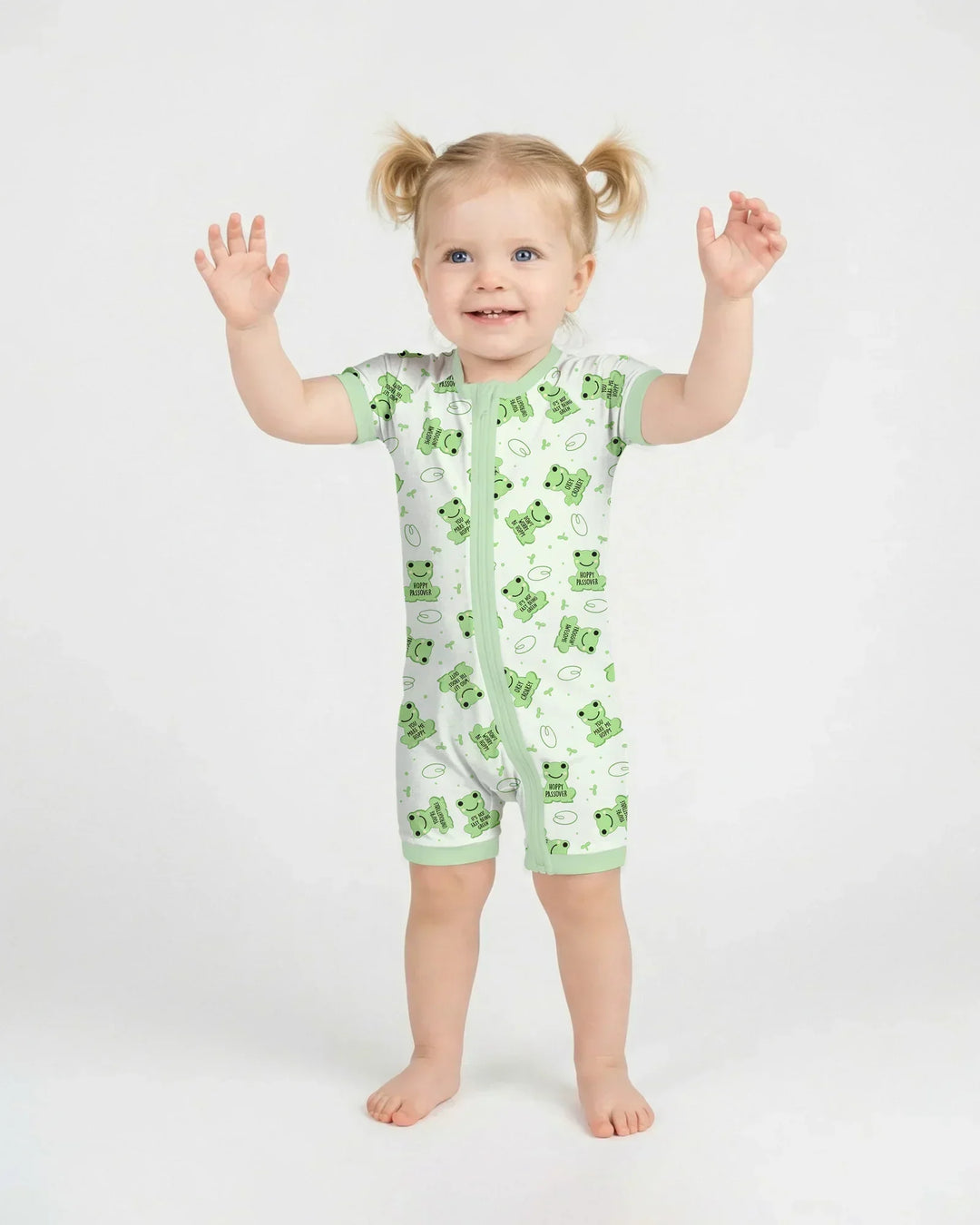 Marzipan Passover Conversation Frogs Bamboo Shorty Zippy