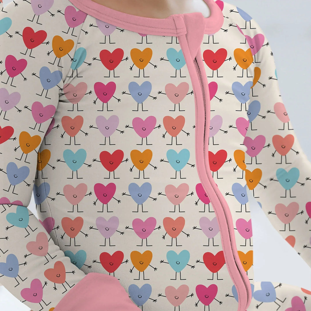 Sweet Hearts Bamboo Convertible Zippy