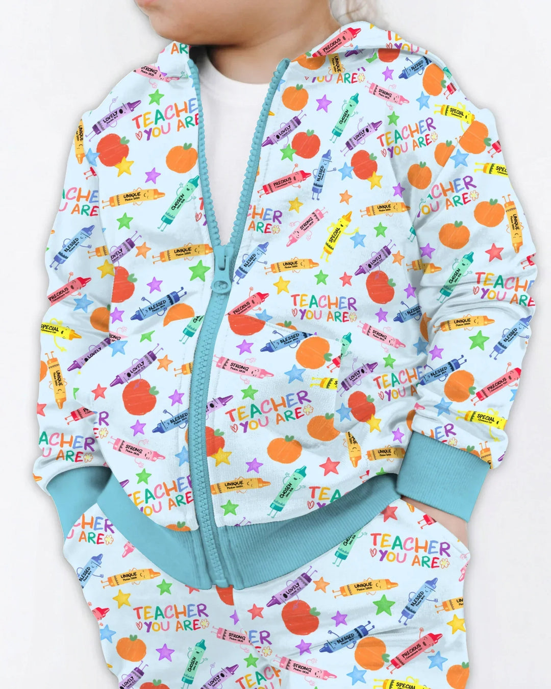 Teacher You Are Special  Bamboo Zip Hoodie