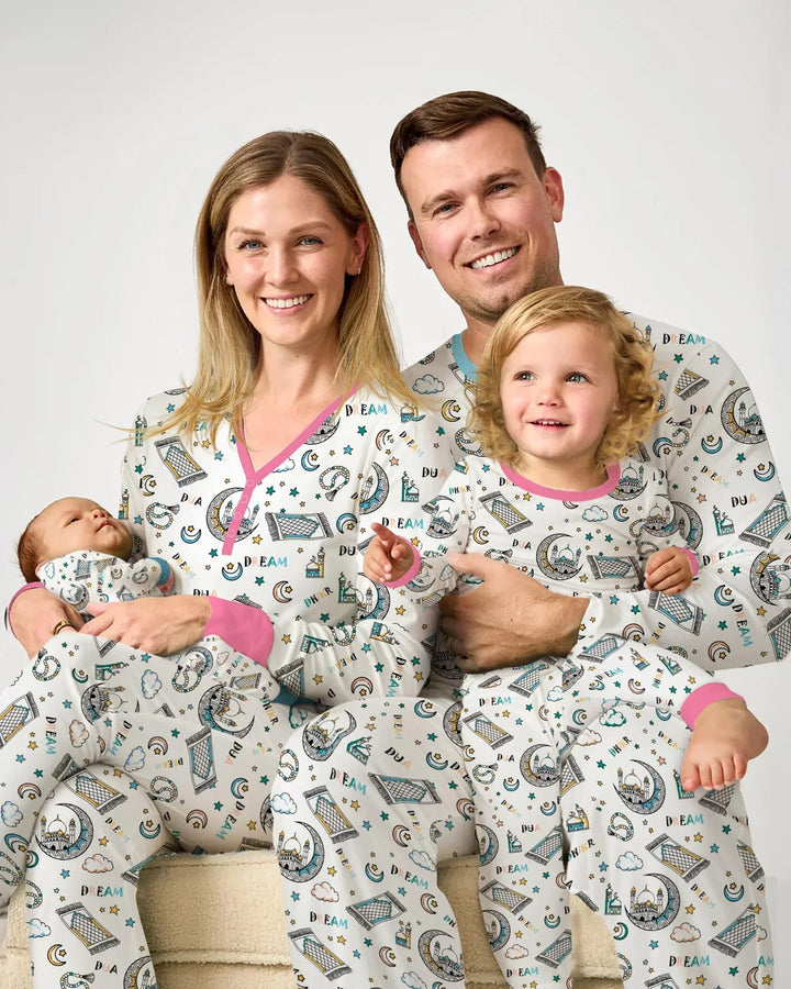 Dua, Dhikr, Dream Matching Family Bamboo Women Pajama Set