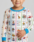 Template Bamboo Two Piece Long Sleeve Pyjamas Set
