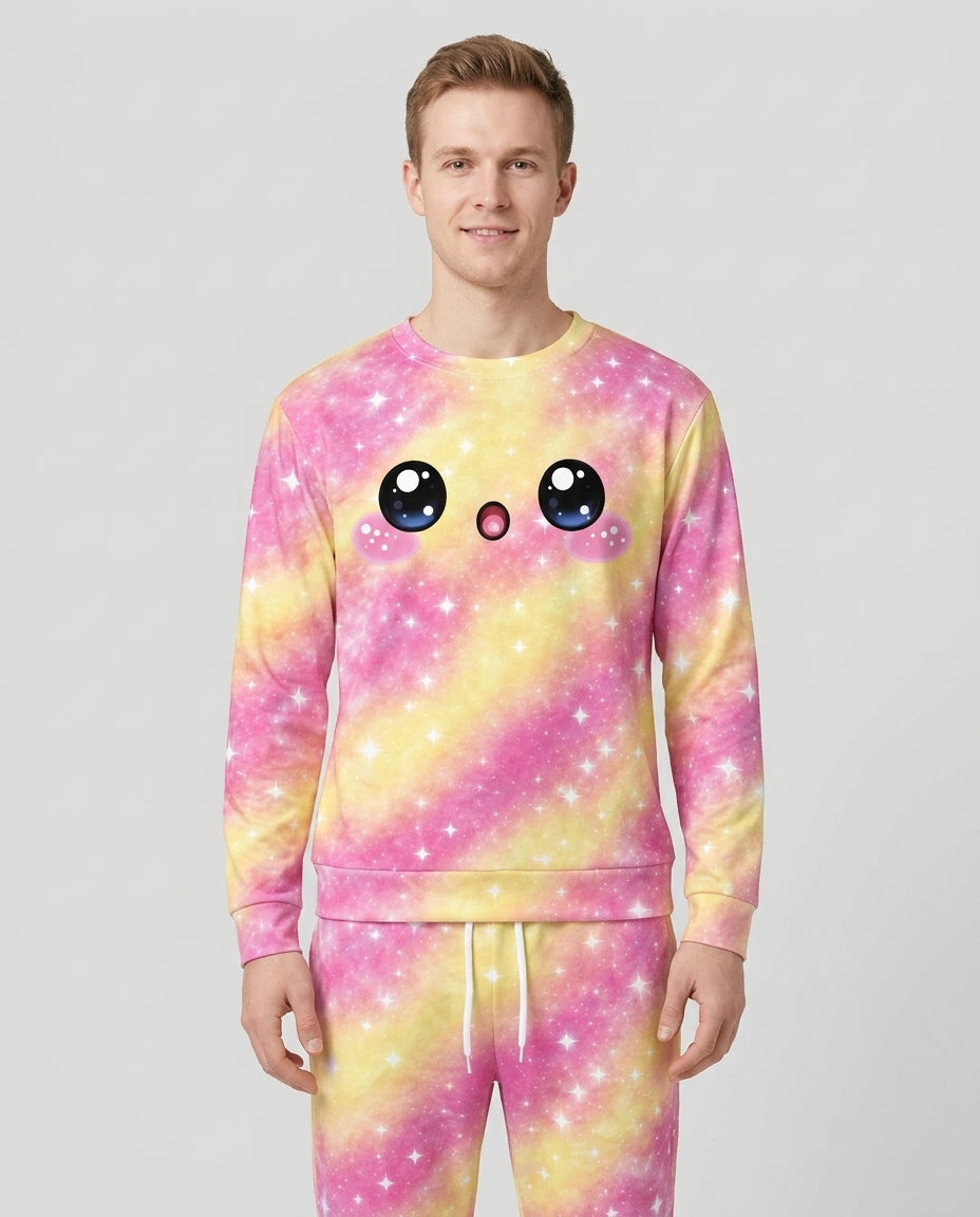 Matching Squishy Dumplings Costume Bamboo Men's Pajama Set