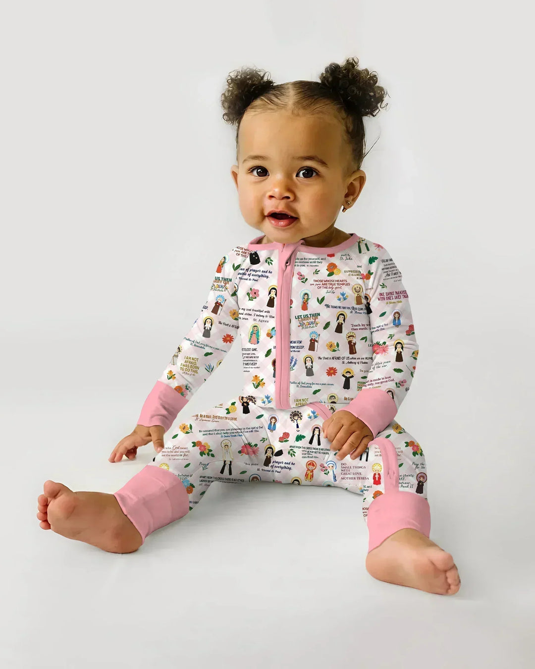 Catholic Saint Quotes Bamboo Convertible Zippy