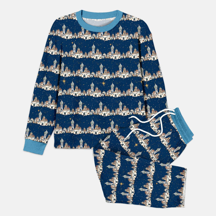 O Little Town of Bethlehem Bamboo Men's Pajama Set