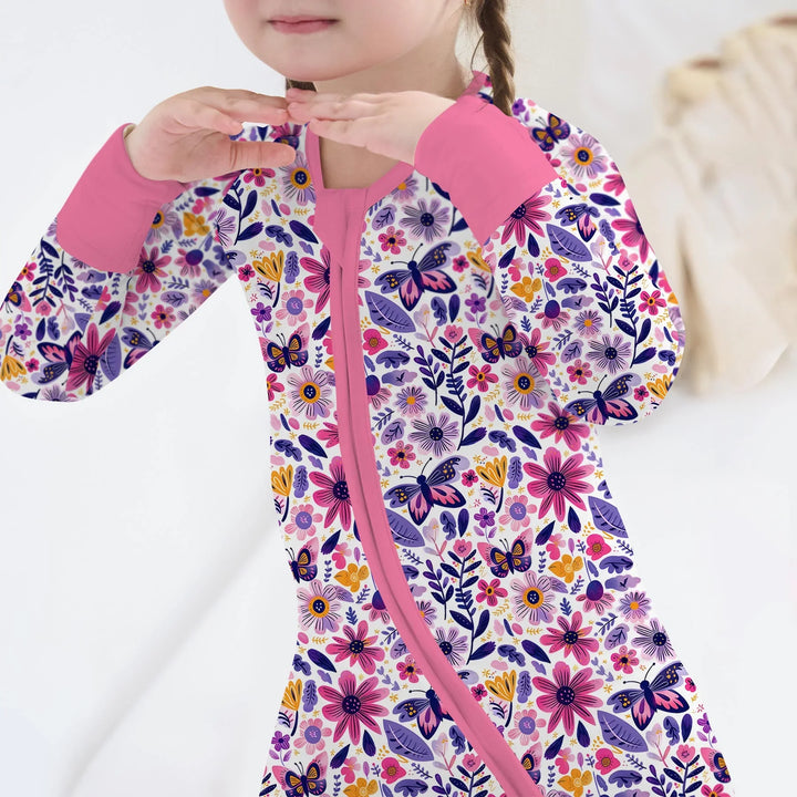 Moody Floral Bamboo Convertible Zippy