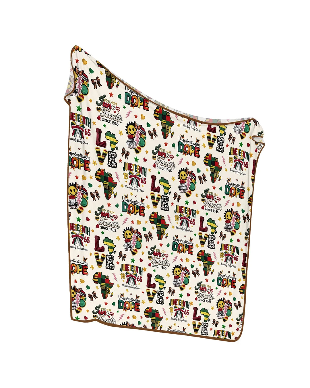Juneteenth Breaking Every Chain Bamboo Blanket