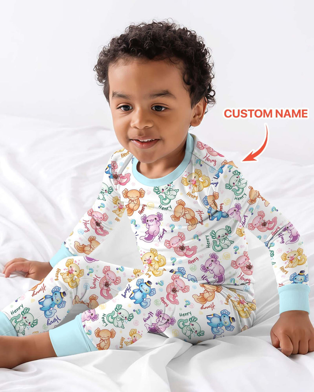 I Axololt Questions Bamboo Two Piece Long Sleeve Pajama Set