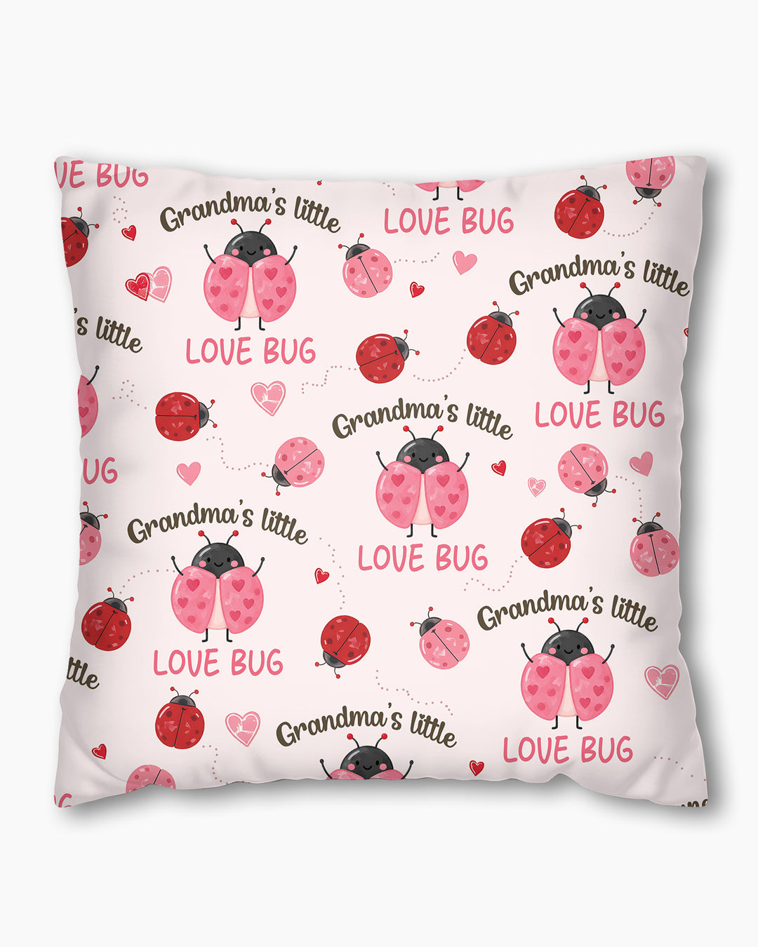 Grandma's Little Love Bug Bamboo Pillow Case