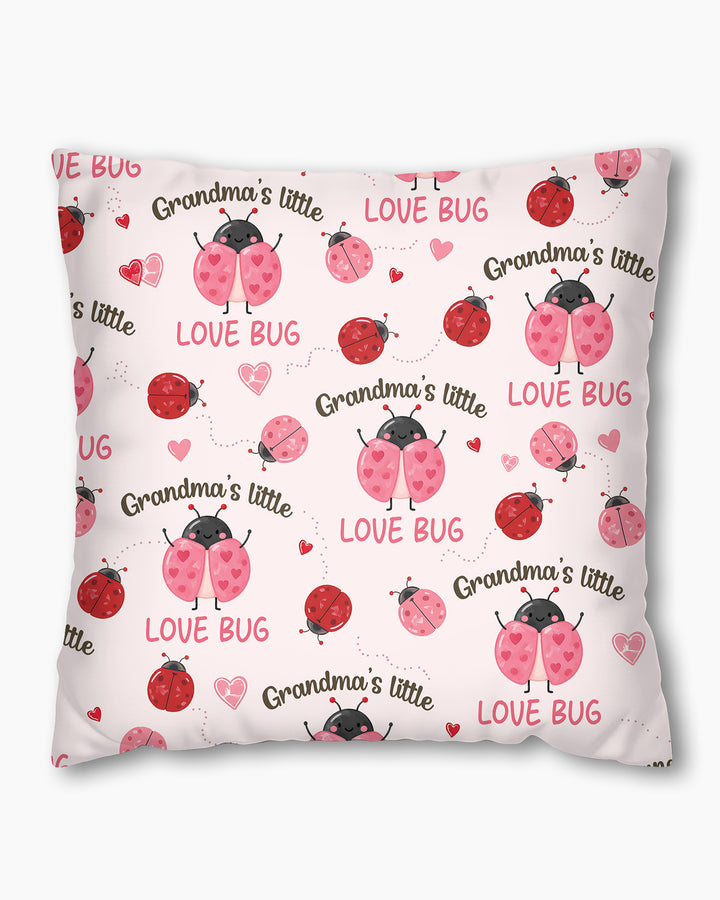 Grandma's Little Love Bug Bamboo Pillow Case