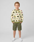 Proud Grandchild Of A Veteran Bamboo Crewneck Sweatshirt