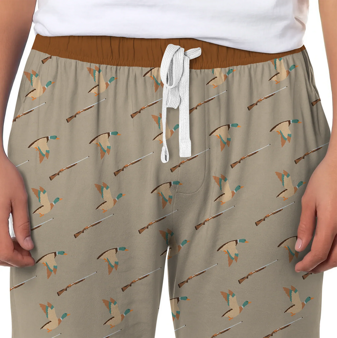 Lil Duck Hunter Bamboo Men's Pajama Set