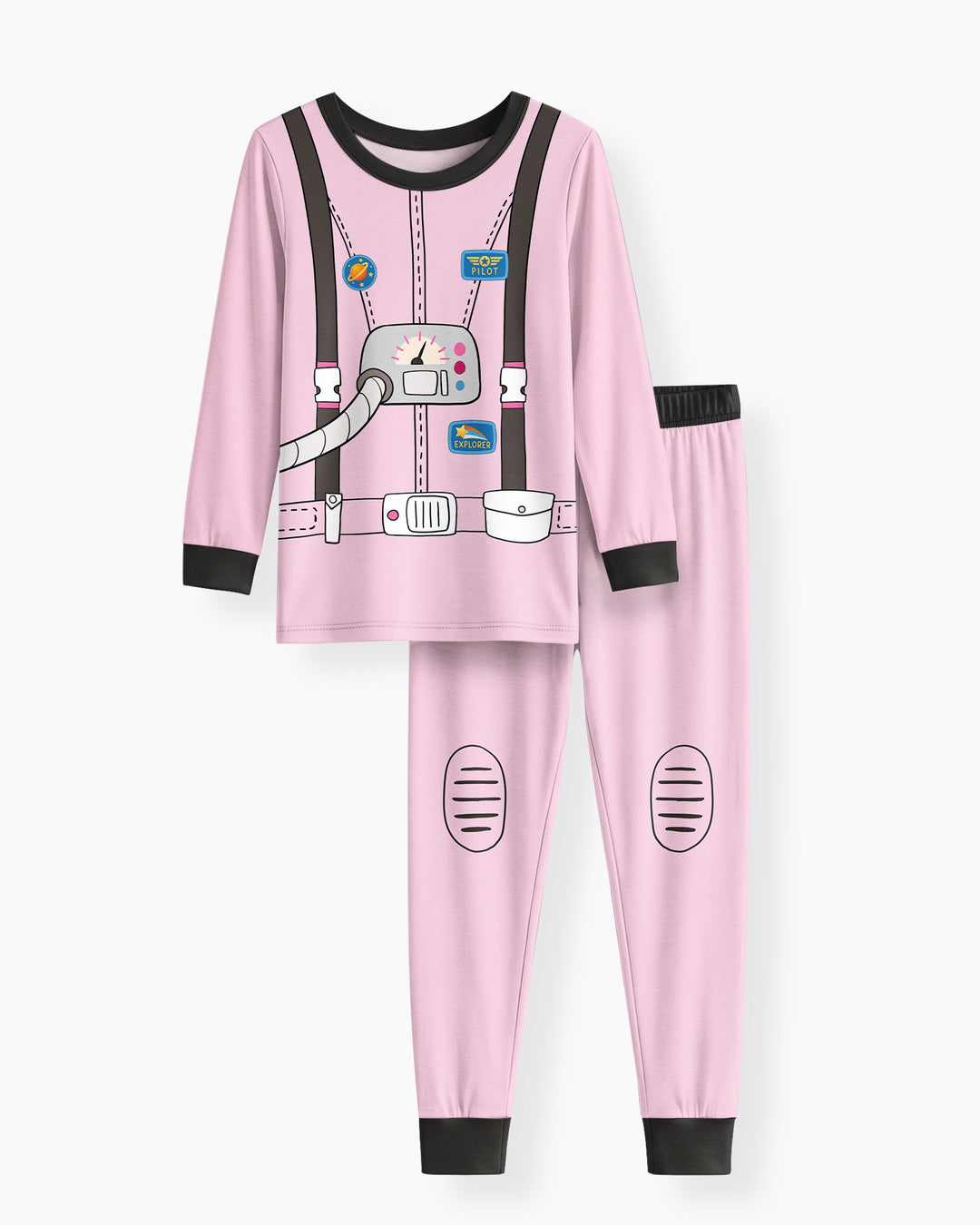 Template Bamboo Two Piece Long Sleeve Pyjamas Set