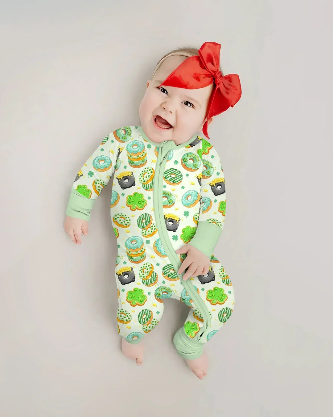 St. Patrick's Day Donut Bamboo Convertible Zippy