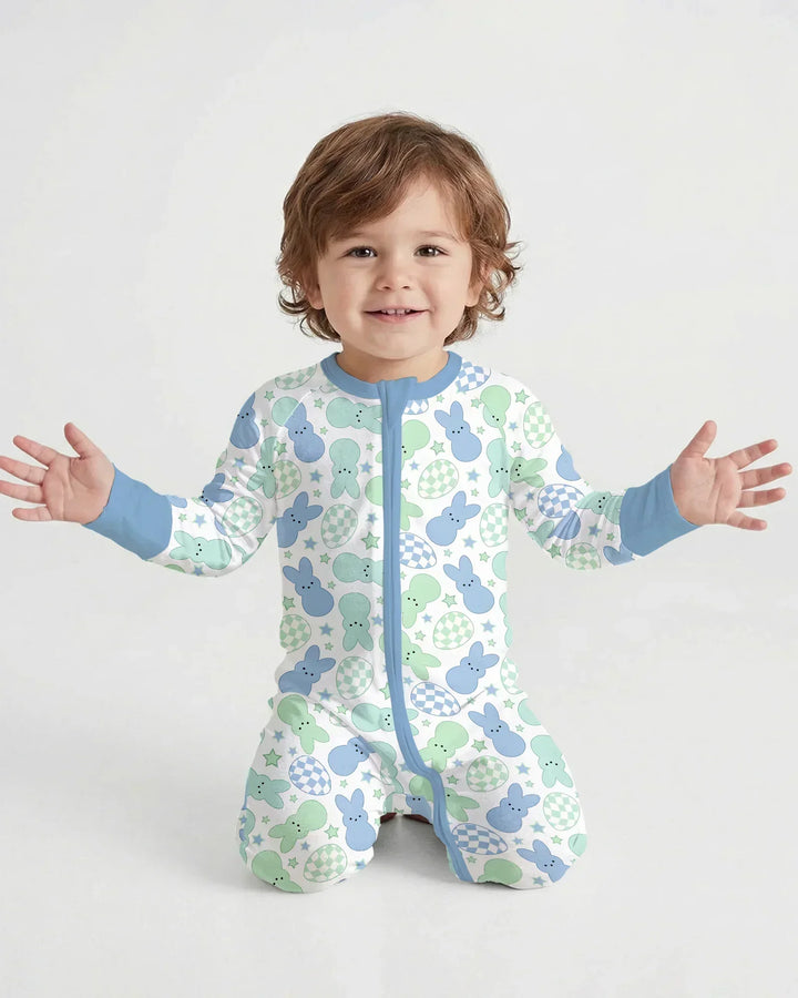 Easter Peep Bunnies Bamboo Convertible Zippy