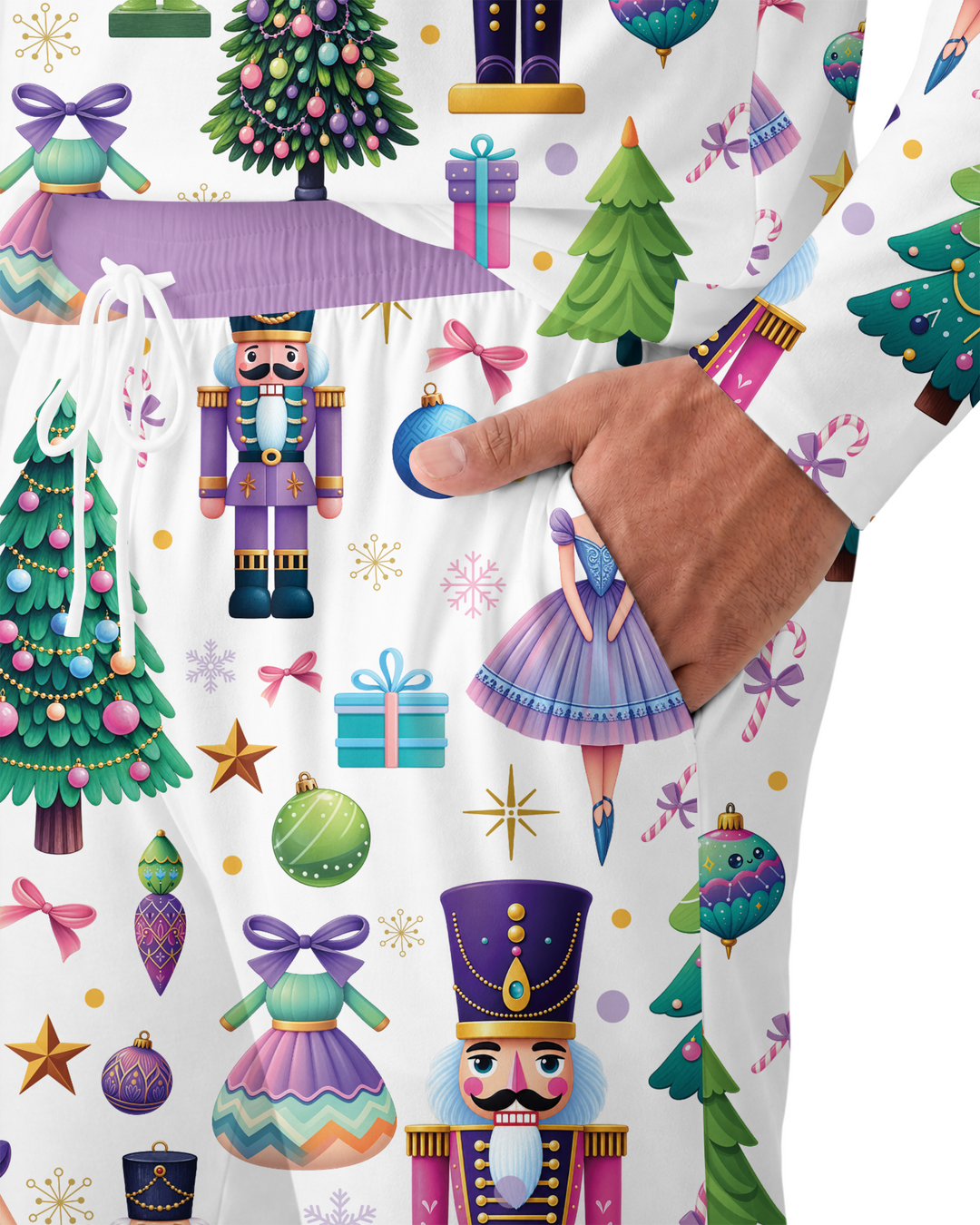 Nutcracker Wonderland Bamboo Men's Pajama Set