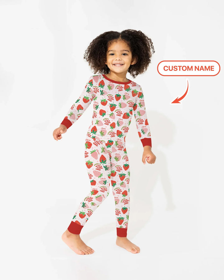 I Can Do All Things Through Christ Bamboo Two Piece Long Sleeve Pajama Set