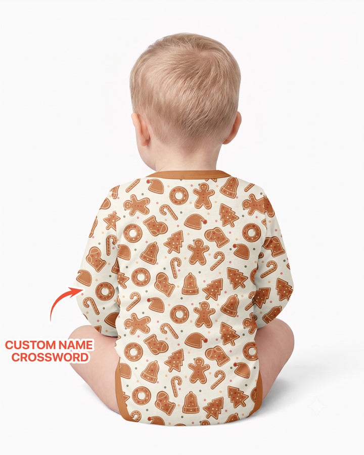 Custom Crossword Cookie Crew Bamboo Bodysuit