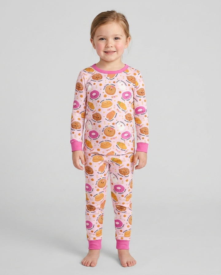 Pan Dulce Fiesta Bamboo Two Piece Long Sleeve Pajama Set