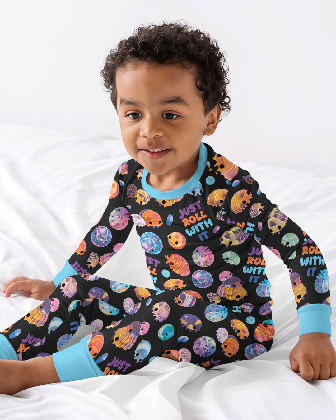 Just Roll With It Bamboo Two Piece Long Sleeve Pajama Set