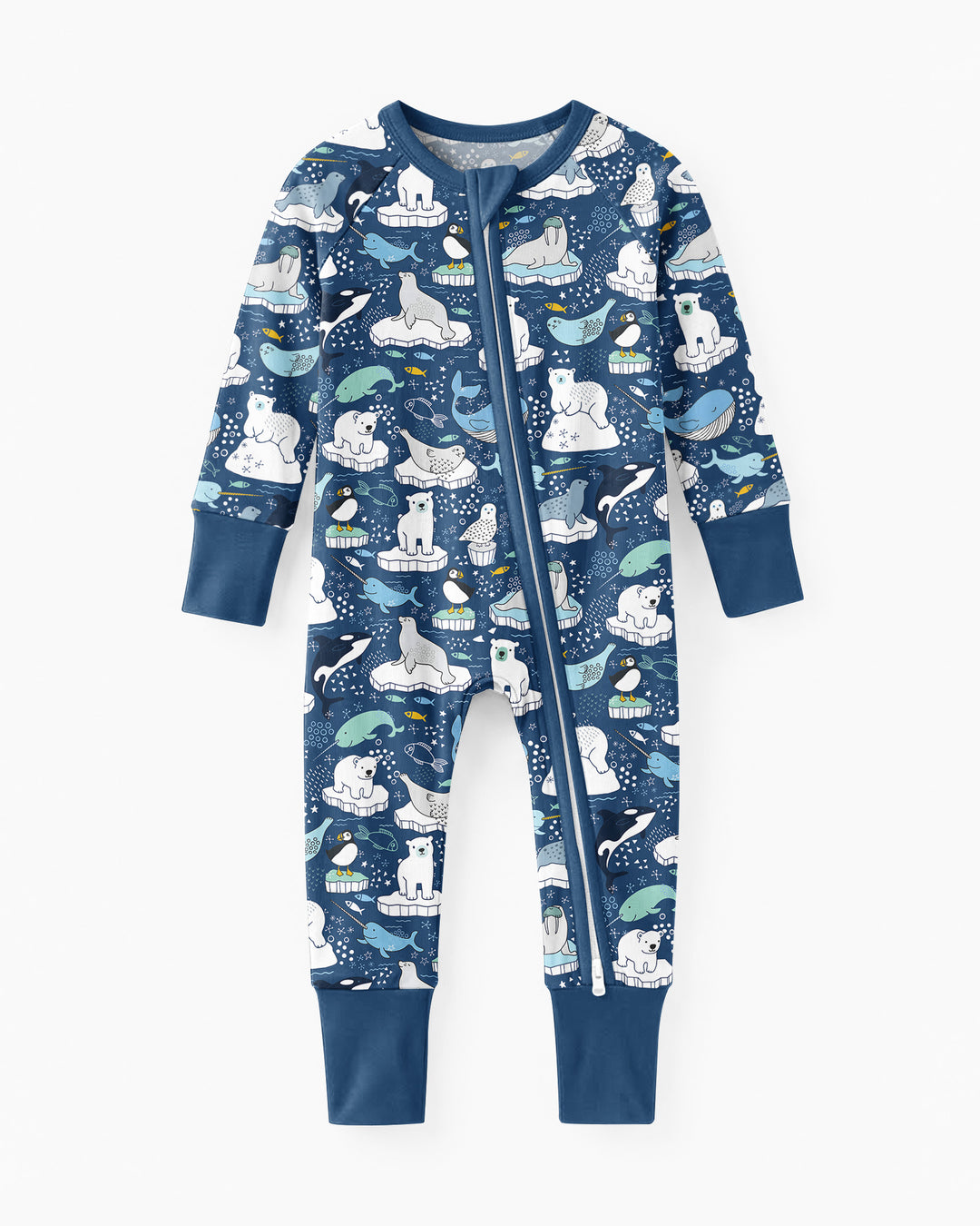 Animal Icebergs Bamboo Convertible Zippy