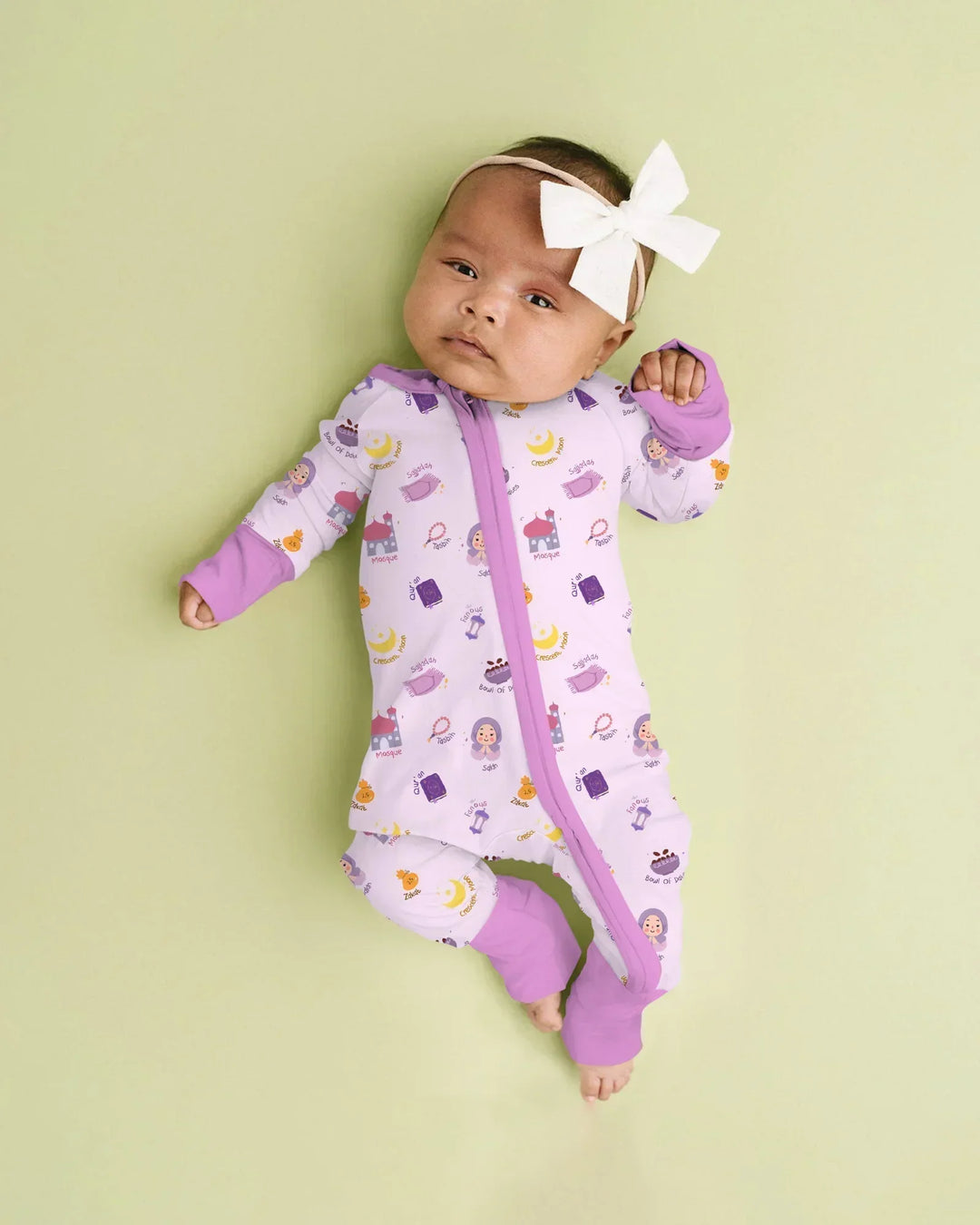 Cute Ramadhan Mubarak Bamboo Convertible Zippy