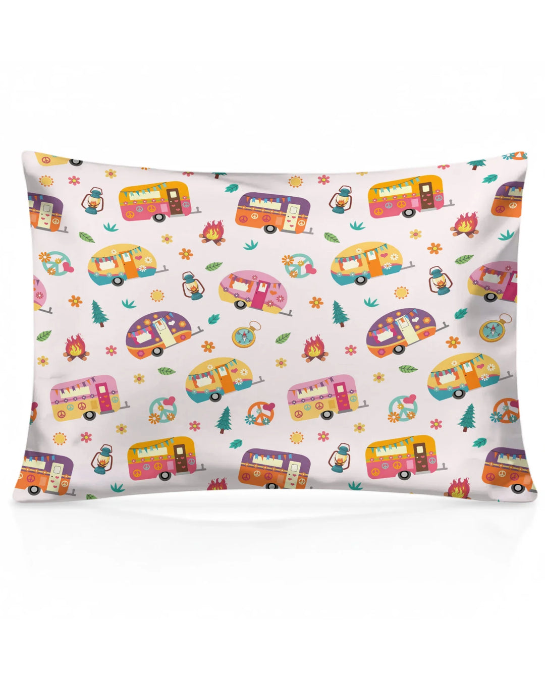Happy Little Camper Bamboo Pillow Case